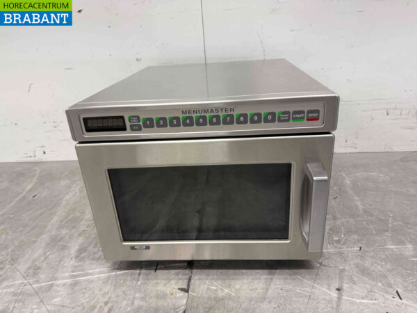 Stainless steel Menumaster Magnetron 25 liters 17 liters 1400 Watt 230V Horeca