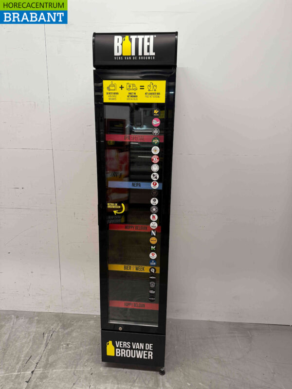 Gastro-Cool Glass Door Refrigerator Beverage Refrigerator Glass door 155 liters 230V Horeca