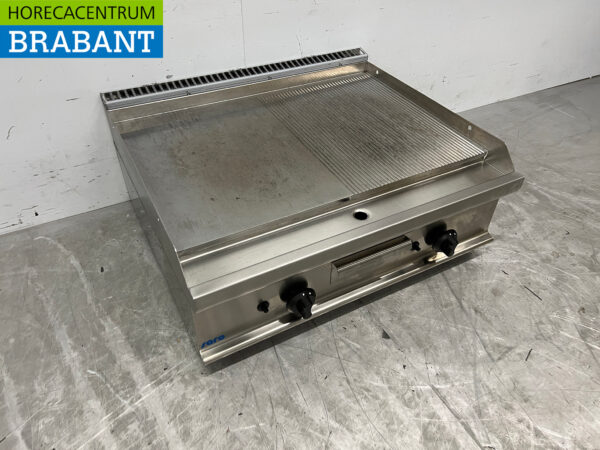 Stainless steel Casta Baking tray Smooth and ribbed 80 cm PROPAAN Horeca - Image 3