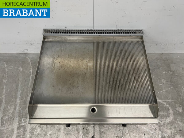 Stainless steel Casta Baking tray Smooth and ribbed 80 cm PROPAAN Horeca - Image 4