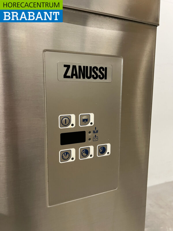 Stainless steel Zanussi NHT Sliding dishwasher 400V Catering - Image 6