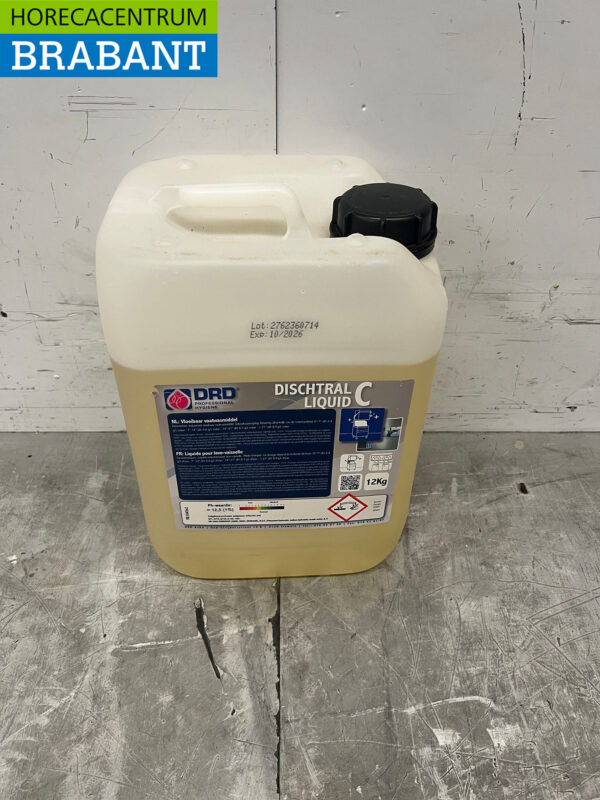 DRD Dischtral Liquid C Liquid Dishwashing Liquid 12 kg Catering