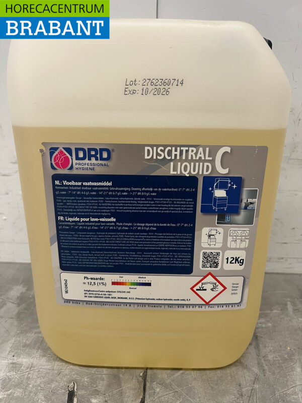 DRD Dischtral Liquid C Liquid Dishwashing Liquid 12 kg Catering - Image 4