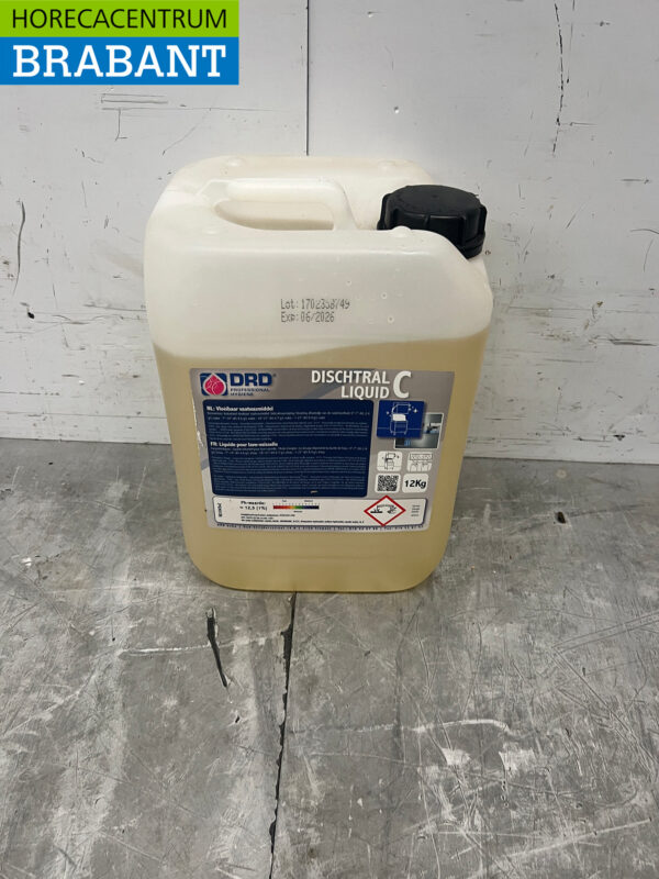 DRD Dischtral Liquid C Liquid Dishwashing Liquid 12 kg Catering