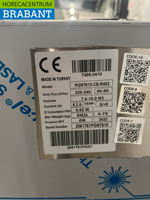 Stainless steel Combisteel Insert Refrigeration Unit 10m3 230V Horeca - Image 5
