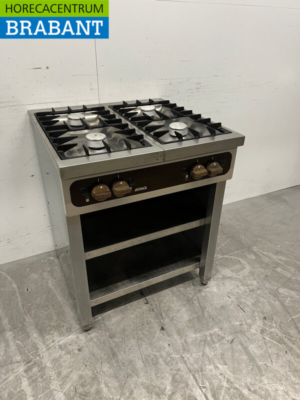Stainless steel Atag 4 burner stove 70 cm Natural gas Horeca - Image 3