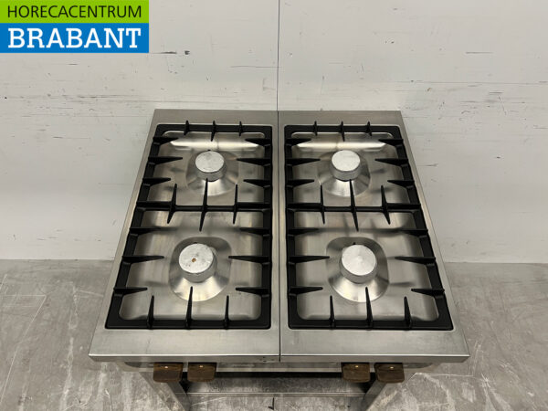 Stainless steel Atag 4 burner stove 70 cm Natural gas Horeca - Image 4