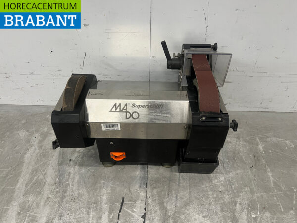 Stainless steel Mado Superschliff Grinding Machine Belt Grinder 400V Horeca