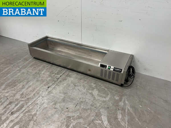 Stainless steel Combisteel Set-up Saladiere 5 x 1/3 GN 140 cm 230V Horeca - Image 2