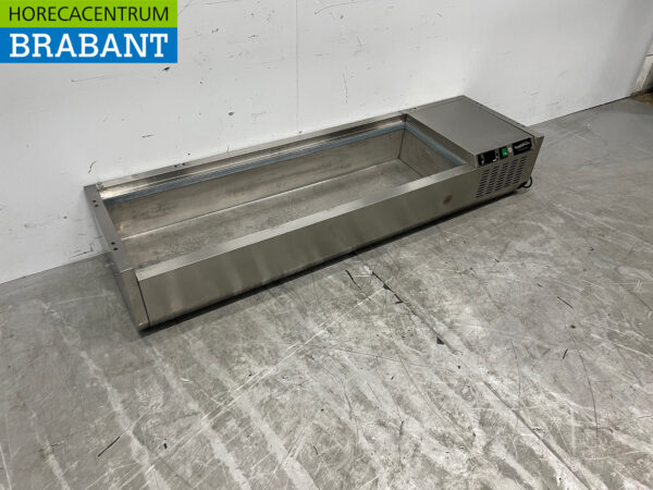Stainless steel Combisteel Set-up Saladiere 5 x 1/3 GN 140 cm 230V Horeca - Image 3