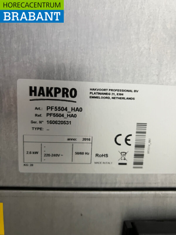 Stainless steel Hakpro Hot air oven Convection oven 230V Catering - Image 5