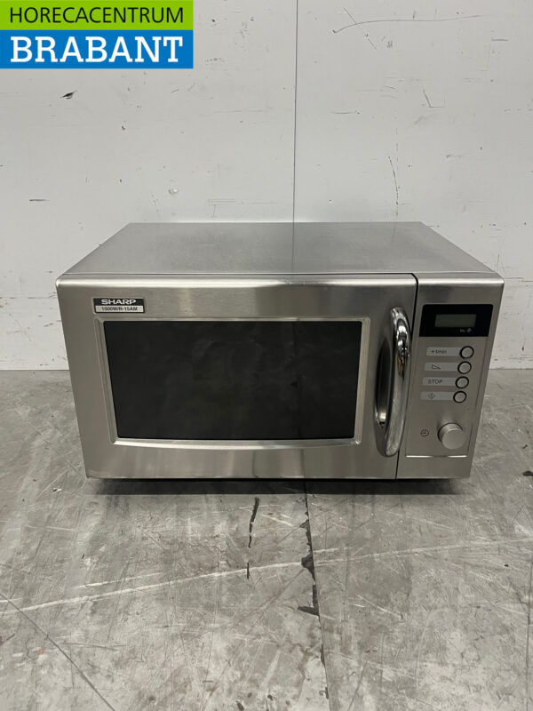Stainless steel Sharp Microwave 1000 Watt 230V Catering