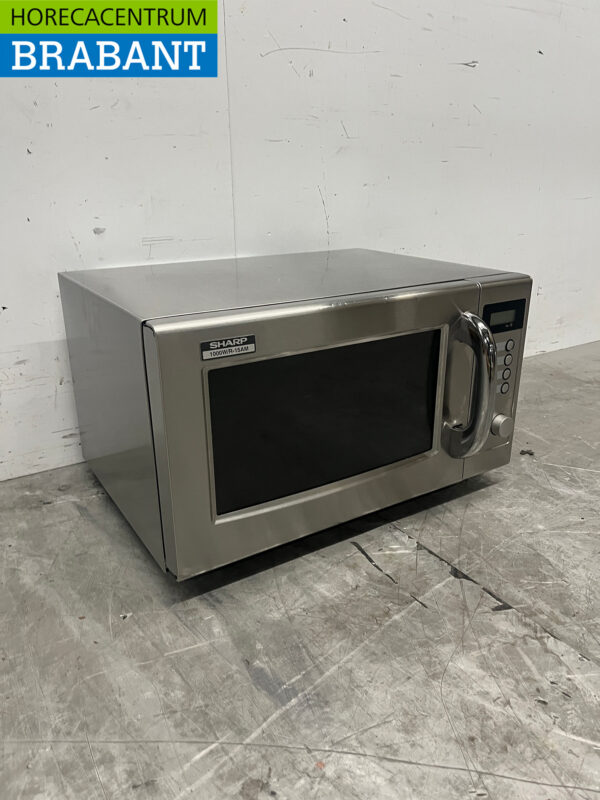 Stainless steel Sharp Microwave 1000 Watt 230V Catering - Image 3