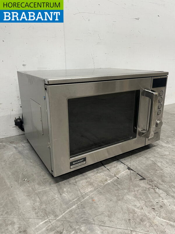 Stainless steel Sharp Microwave 2100 Watt 230V Catering - Image 3