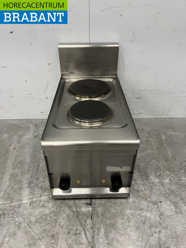 Stainless steel Lotus 2 burner electric stove stove 230V Horeca