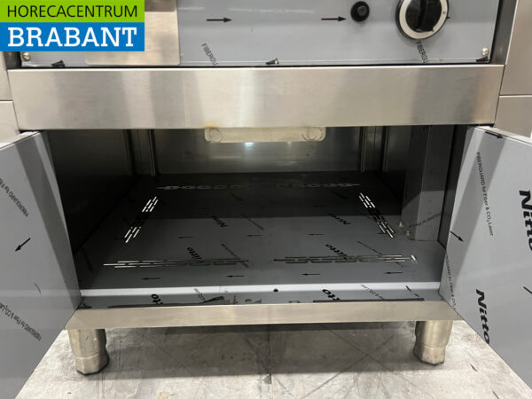 Stainless steel Teppanyaki grill griddle griddle 80 cm GAS Horeca - Image 5