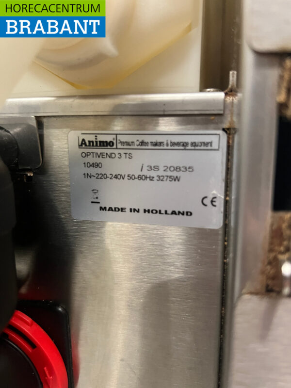 Stainless steel Animo Optivend 3 Coffee machine Coffee machine 230V Catering - Image 5