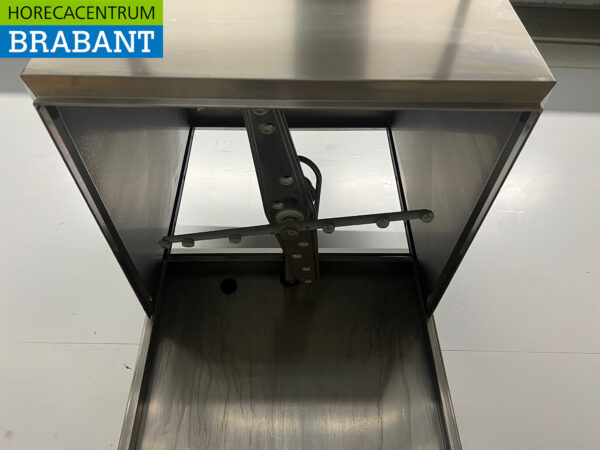 Stainless steel Rhima DR60 pass-through dishwasher 400V Catering - Image 5