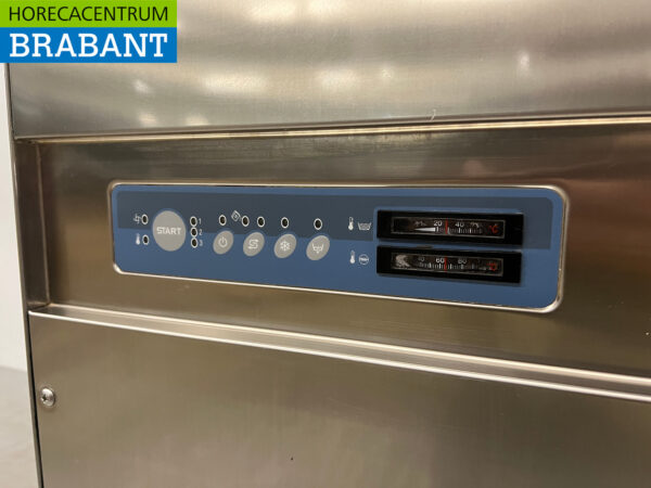 Stainless steel Rhima DR60 pass-through dishwasher 400V Catering - Image 6