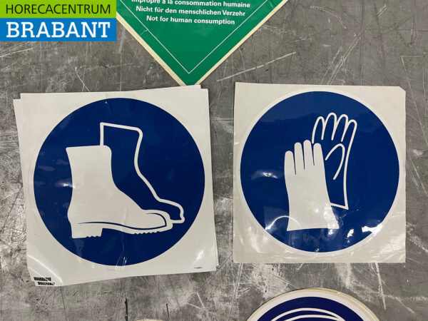 Set of Safety Pictograms and Safety Symbols Stickers - Image 4