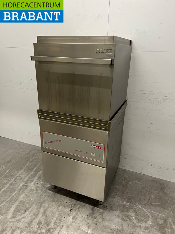Stainless steel Palux Pass-through dishwasher 400V Horeca - Image 2