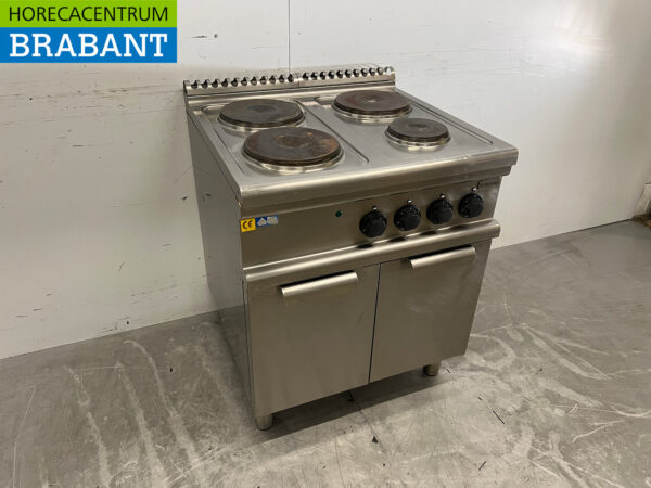 Stainless steel Electrolux 4 Burner Electric Stove 400V Catering - Image 3