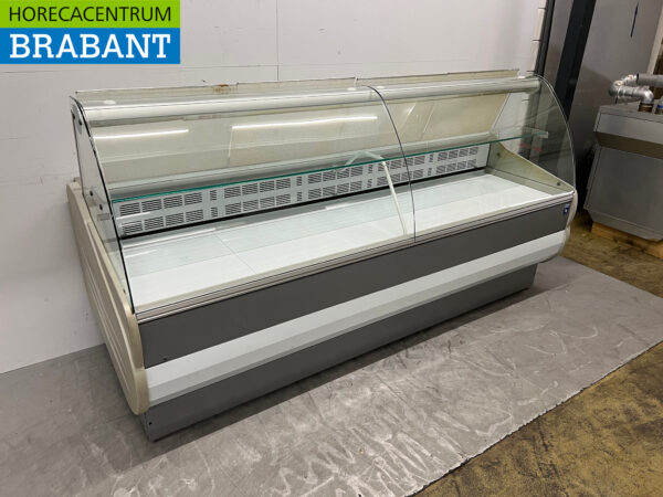 DGD Refrigerated Display Case Snack Display Case Refrigerated Display Case 248.5 cm 230V Cafeteria Fries Tent Catering Industry - Image 2