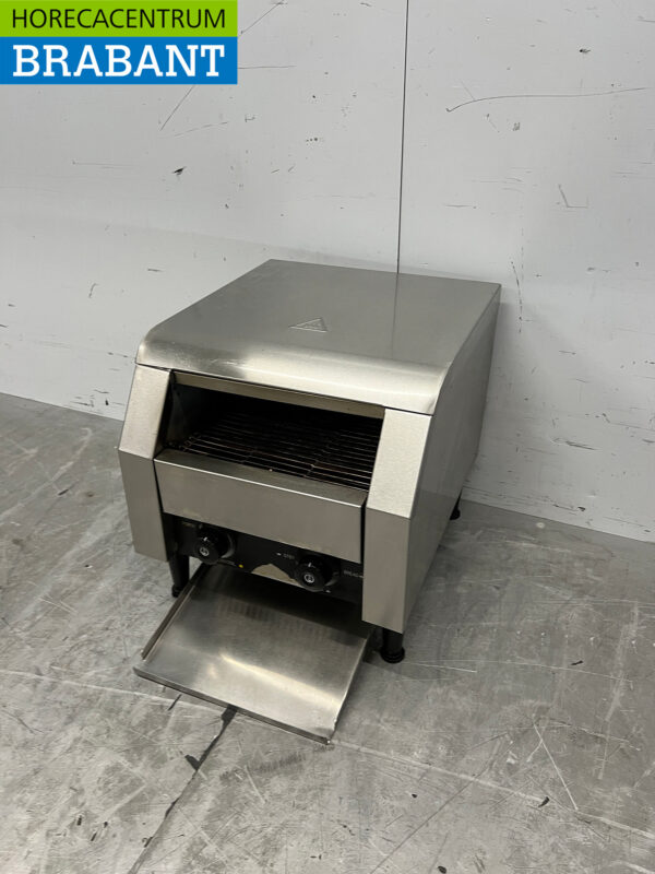 Stainless steel walk-through toaster Bread toaster Conveyor oven 200 pieces 230V Catering - Image 2
