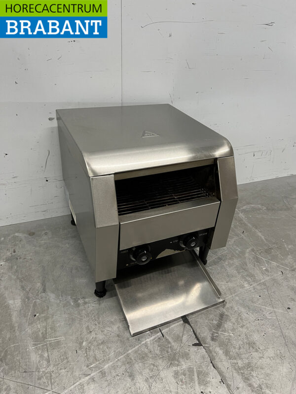 Stainless steel walk-through toaster Bread toaster Conveyor oven 200 pieces 230V Catering - Image 3