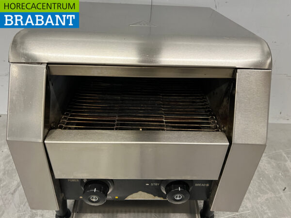 Stainless steel walk-through toaster Bread toaster Conveyor oven 200 pieces 230V Catering - Image 4