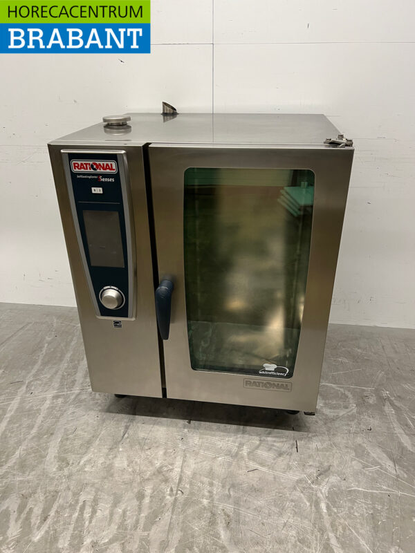 Stainless steel Rational SelfCookingCenter SCC WE 61 Combisteamer Steamer oven 400V Horeca