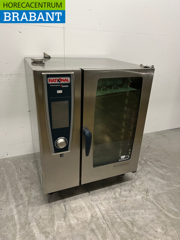 Stainless steel Rational SelfCookingCenter SCC WE 61 Combisteamer Steamer oven 400V Horeca - Image 2