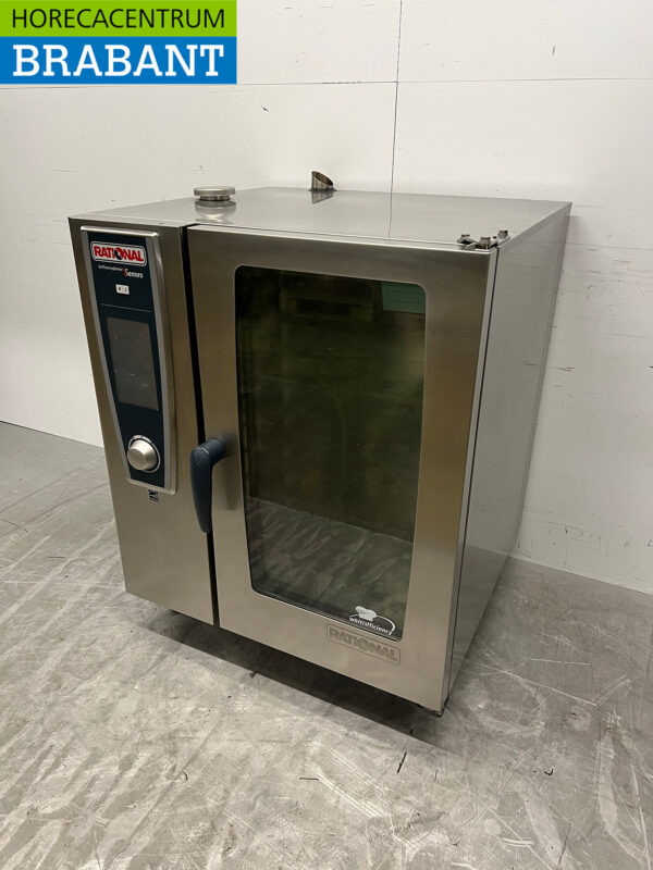 Stainless steel Rational SelfCookingCenter SCC WE 61 Combisteamer Steamer oven 400V Horeca - Image 3