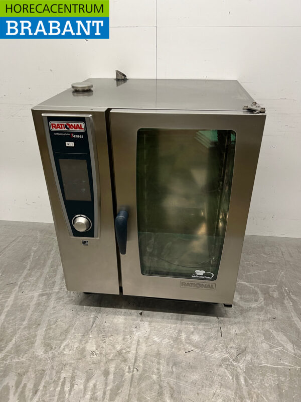Stainless steel Rational SelfCookingCenter SCC WE 61 Combisteamer Steamer oven 400V Horeca