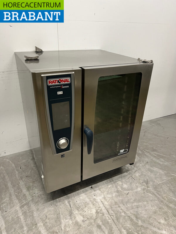 Stainless steel Rational SelfCookingCenter SCC WE 61 Combisteamer Steamer oven 400V Horeca - Image 2