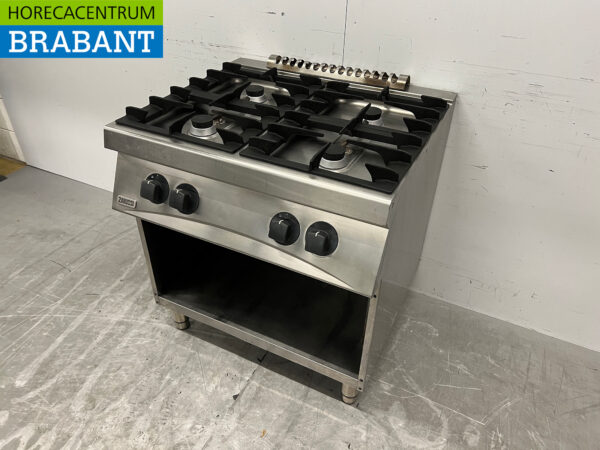 Stainless steel Zanussi 4 burner stove 80 cm GAS Horeca - Image 2