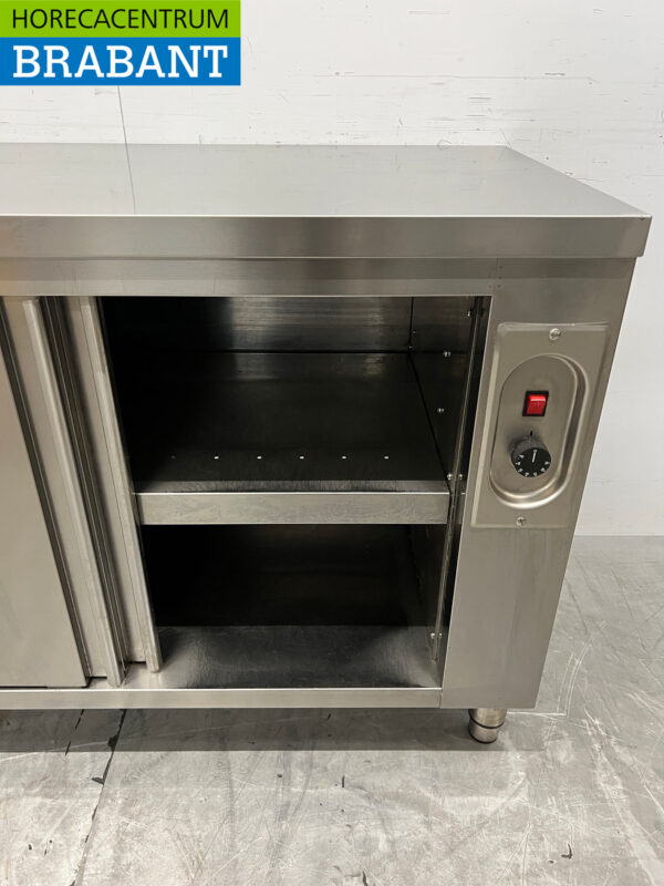 Stainless steel Profinox Holding Cabinet Double-sided 230V Catering - Image 5