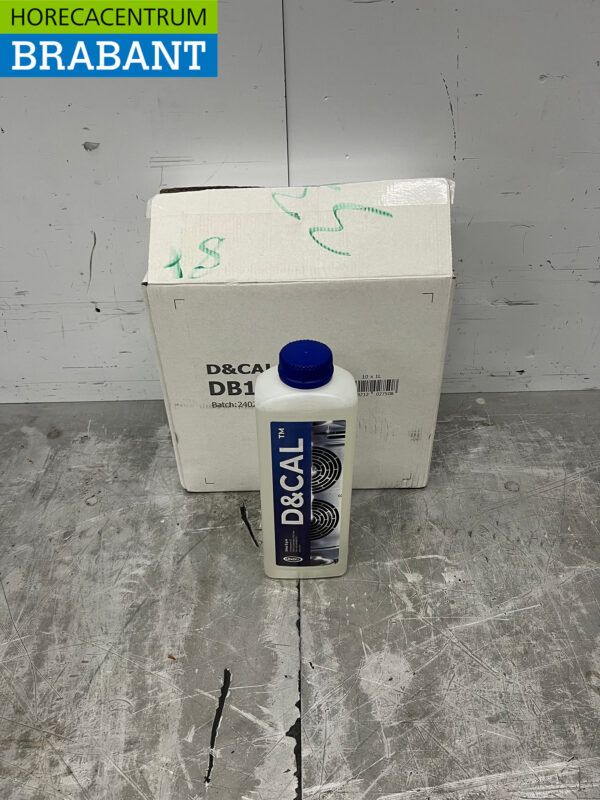 Unox D&CAL 10 x 1 liter Descaler Lime Cleaner Catering