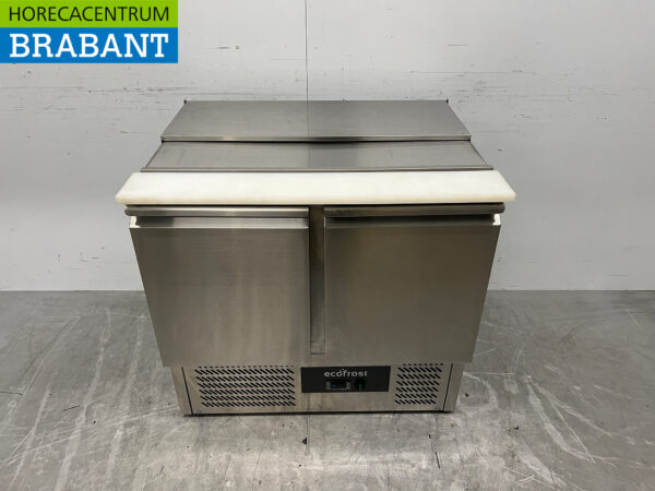 Stainless steel Ecofrost Saladette 90.5 cm 230V Horeca