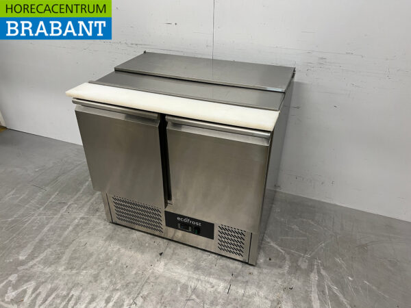 Stainless steel Ecofrost Saladette 90.5 cm 230V Horeca - Image 2