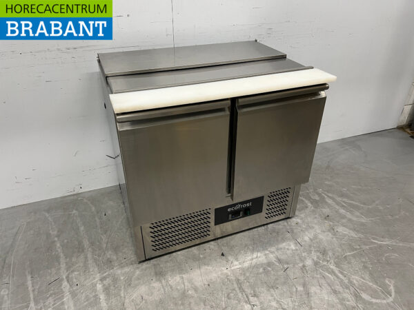 Stainless steel Ecofrost Saladette 90.5 cm 230V Horeca - Image 3