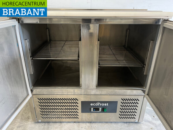 Stainless steel Ecofrost Saladette 90.5 cm 230V Horeca - Image 5