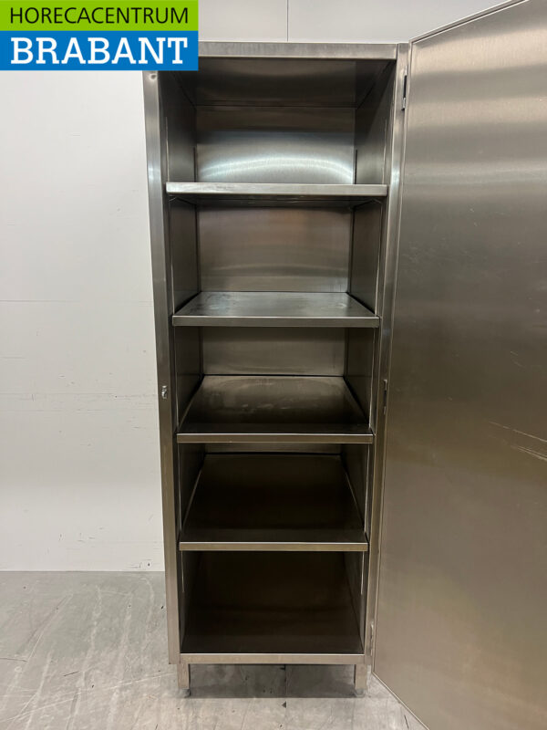 Stainless steel Serving Cabinet Work Cabinet 1 door 70 cm Catering - Image 4