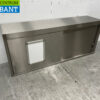 Stainless steel Wall Cabinet 2 Sliding Doors 146 cm Catering - Image 3