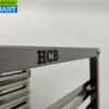 HCB stainless steel Double shelf trolley 12 x 1/1 GN gastronorm 74 cm Catering - Image 5