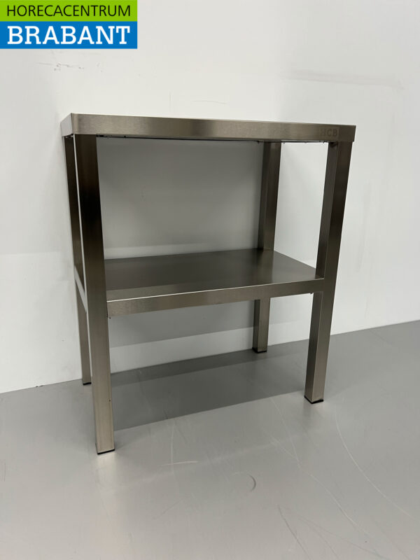 HCB Stainless Steel Double Etagere Bridge 60 x 35 x 70 cm Catering - Image 2