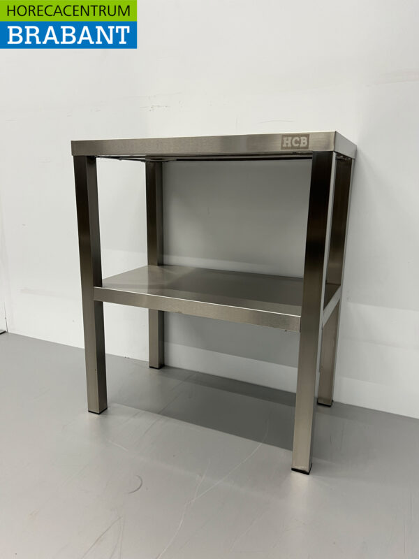 HCB Stainless Steel Double Etagere Bridge 60 x 35 x 70 cm Catering - Image 3