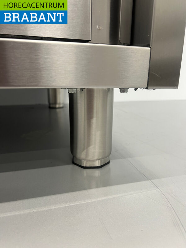Stainless Steel Work Cupboard Cabinet Work Table Premium-line 2 sliding doors and 3 drawers 140 cm Catering - Image 7