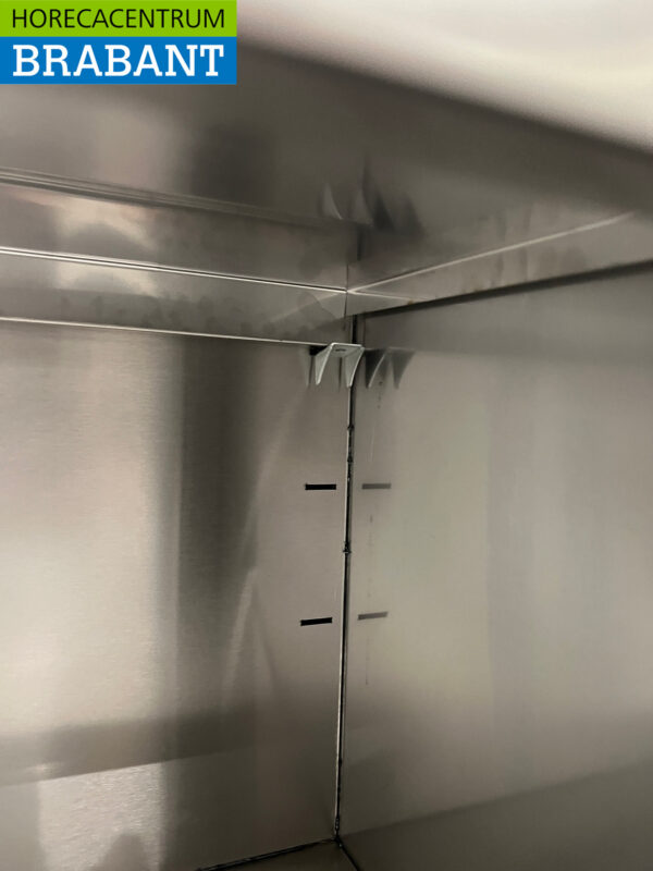 Stainless steel Wall Cabinet Premium-line Open model 120 cm Catering - Image 4