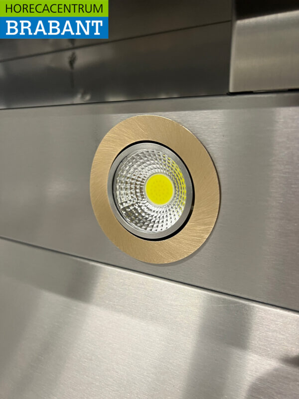 Stainless steel Extractor Hood Hood Premium-line Motor 2000 cubic feet Angled Model 180 cm 230V Horeca - Image 5